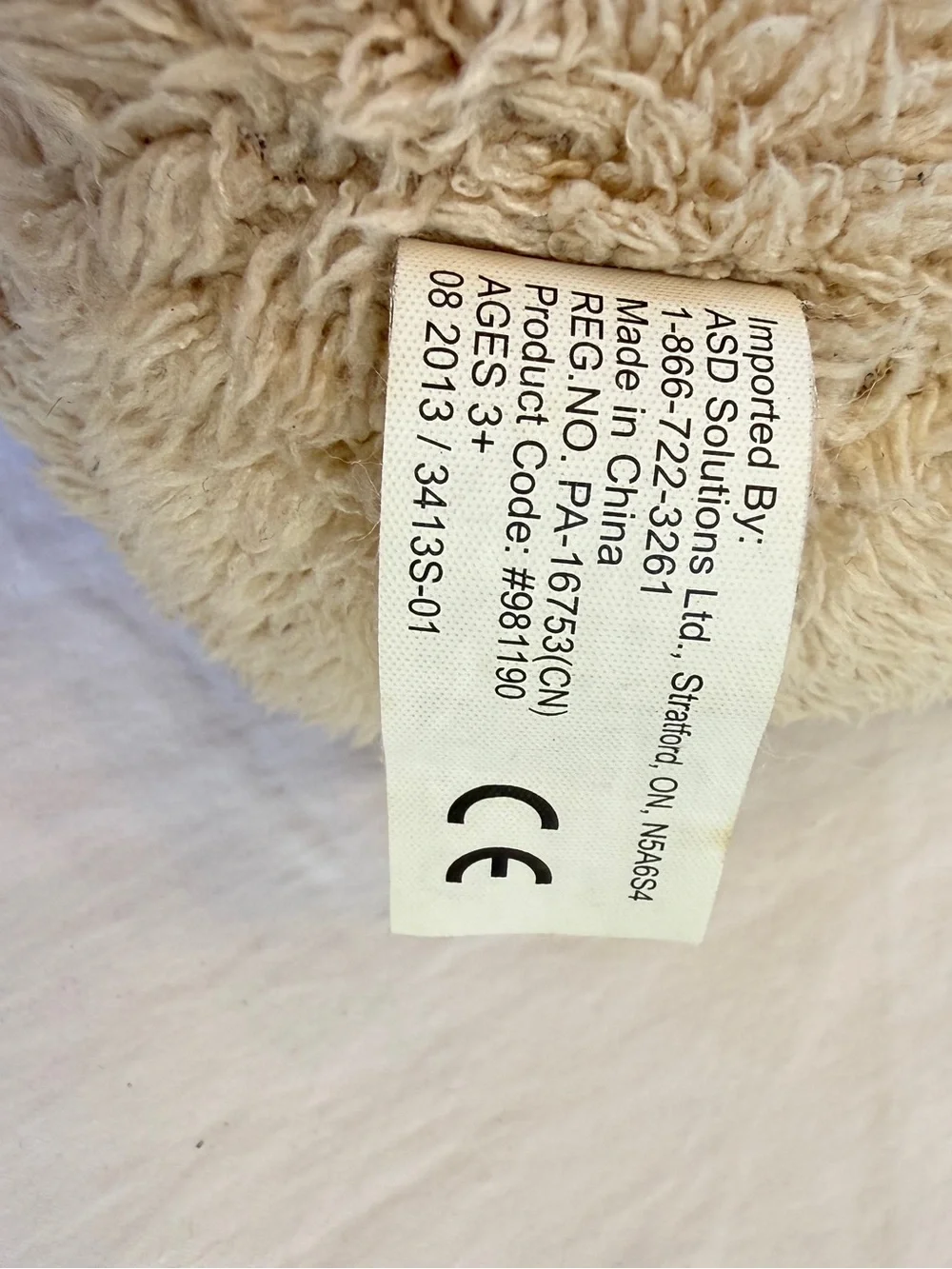 Soft Cuddly plush dog Tan Brown Patches  10” Floppy Stuffed Animal Toy, 2013